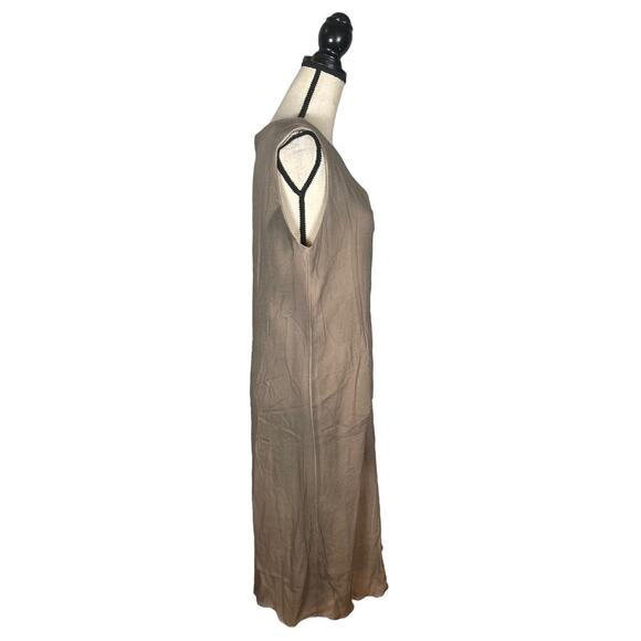 UMA Racquel Davidowicz Jeniffer Ombre Brown Midi Dress      Size: 42 / M - Picture 2 of 5